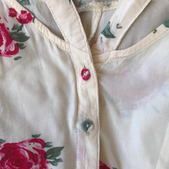 Floral flowy jumpsuit - Picture 3 of 4